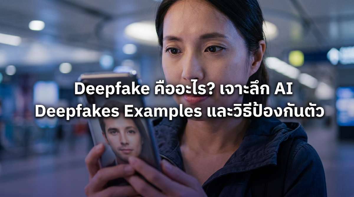 Deepfake คืออะไร? เจาะลึก AI Deepfakes Examples และวิธีป้องกันตัว