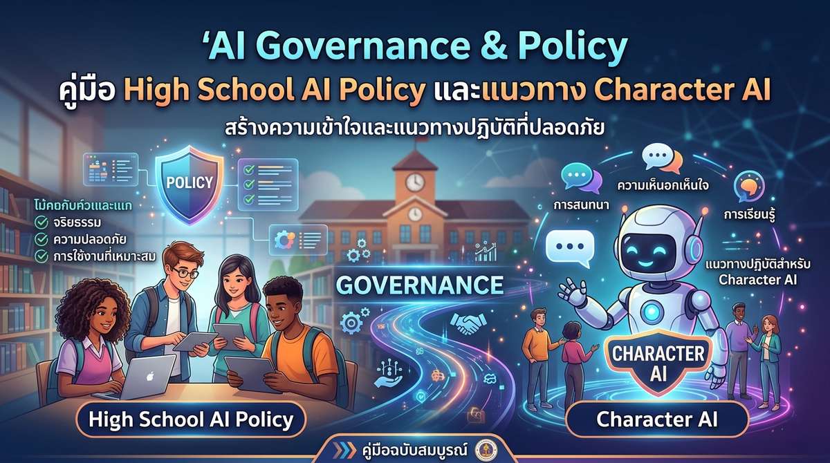 คู่มือ High School AI Policy และแนวทาง Character AI